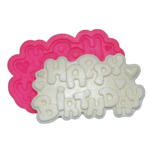 Mold silicon Happy Birthday 33140