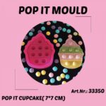 POPIT CUPCAKE, mold silicon, 33350