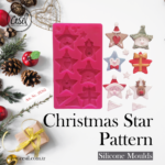 SİLİCONE MOULD - CHRISTMAS STAR PATTERN, 33361
