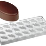 Pralines mould Smooth oval PC115
