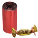 CELLOPHANE METALLIC RED 35 cm x 100 m, 35155