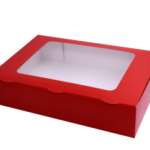 Cutie 22x28xh5 cm, Roșie cu display