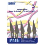 SUGARCRAFT SPARE SCALPEL BLADES PK/5 32mm, PME7S