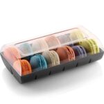 MACADO Black - pack for 12 macarons S, 72.352