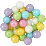 Mixed Shiny Color 2 mm, draje din zahăr, 200 gr