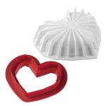 Cake Kit Amore Origami 600 ml, mould + cutter S, 30.366
