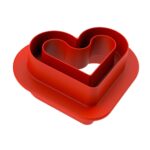 Cutter HEART Red TPSF395 S