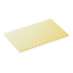 SCRAPER double sided, lat teeth 15,0 x 10,0 cm, 37633