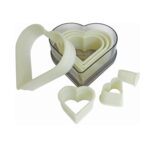 Pastry cutters Set, Heart plain Sh, 166104