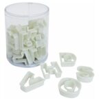 Pastry Cutters, 26 letters Sh, 166120