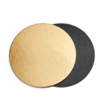 Gold/Black disk d16 cm, 7370